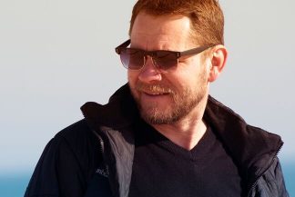 man wearing transitions sunglasses