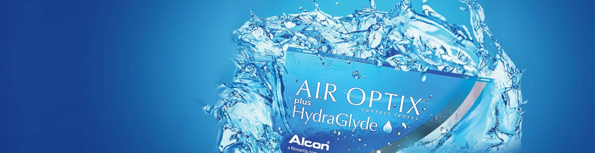 Ad for air optix plus hydraglyde in Johnstown, PA