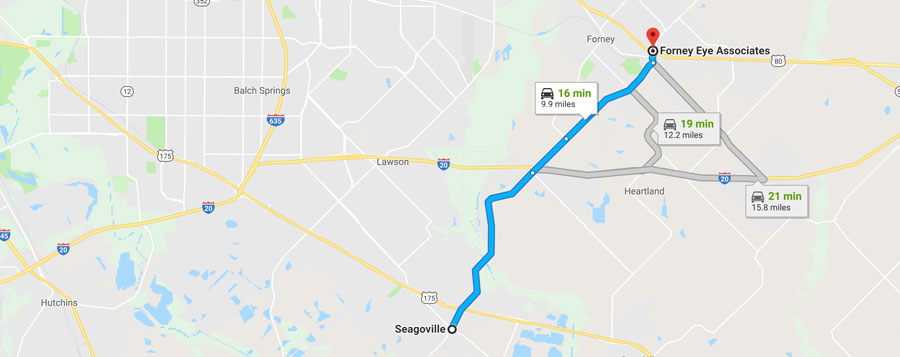 map to seagoville