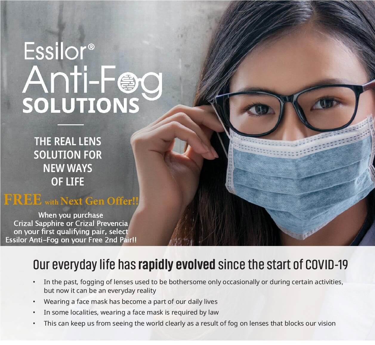  Essilor Anti Fog Solutions Redondo Beach, California