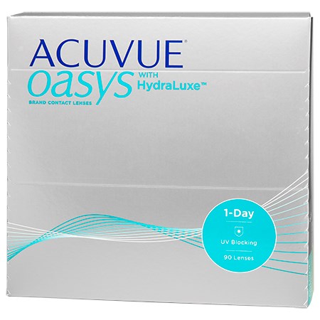 ACUVUE OASYS 1 Day with HydraLuxe v3 contact lenses w 450