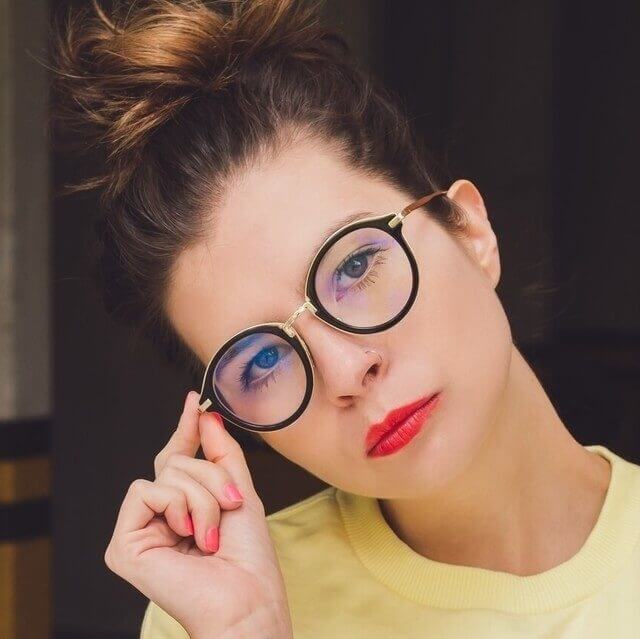 Young Woman wearing Glasses