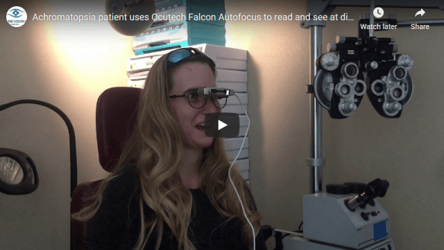 Screenshot 2020 03 30 Achromatopsia patient uses Ocutech Falcon Autofocus to read and see at distance