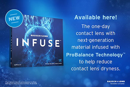 bauch lomb infuse contact lenses