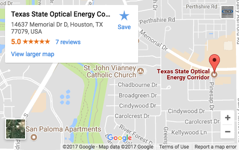 Texas State Optical Energy Corridor
