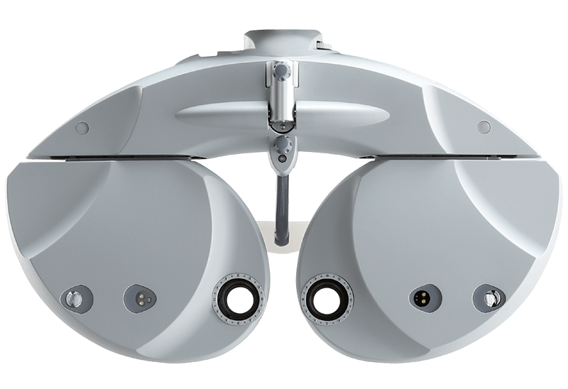 Piece of common eye care technology (phoropter)