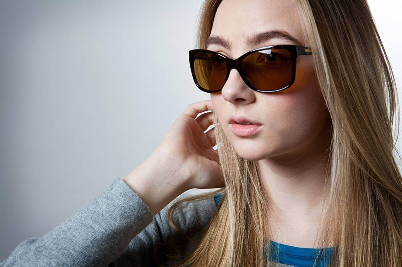 Woman in sunglasses