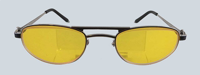 e-scoop women's yellow glasses