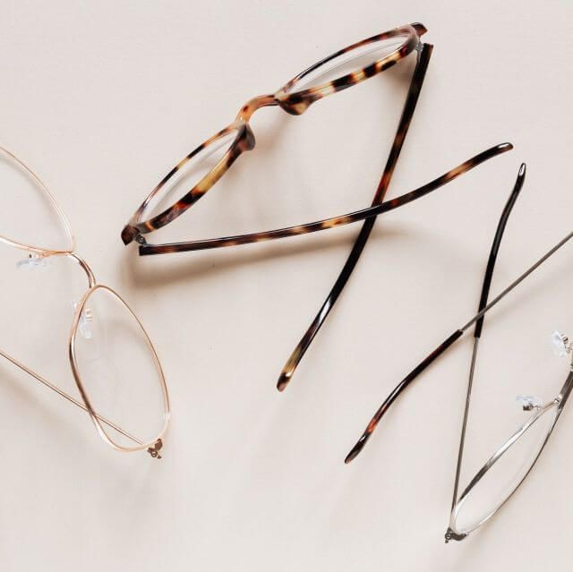 3 pairs still life eyeglasses 640