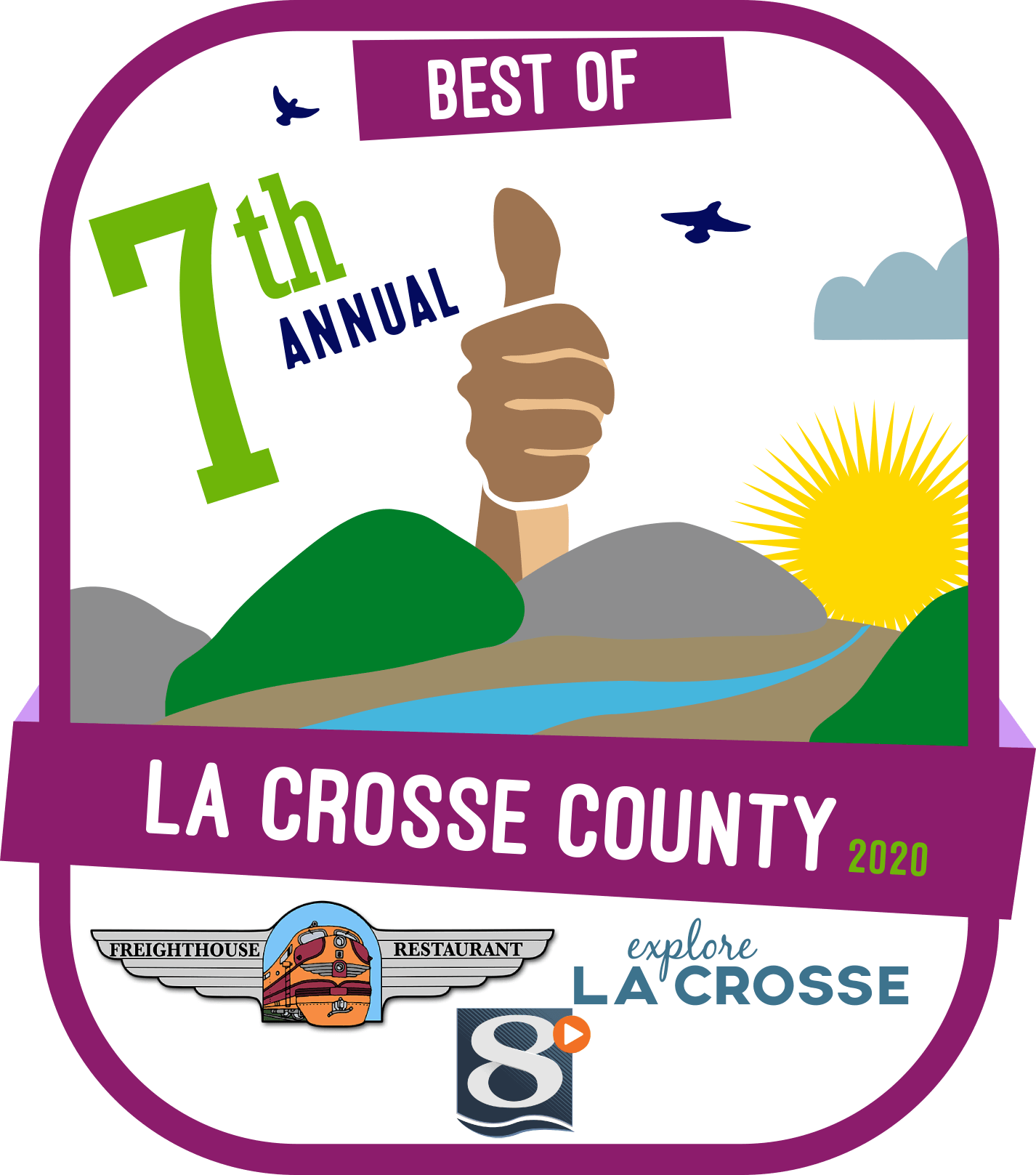 Best of La Crosse County Badge 2020