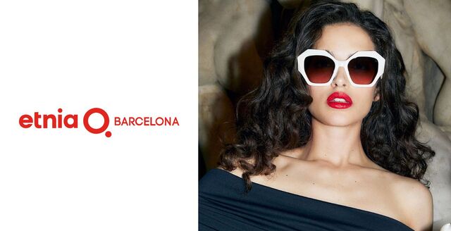 Woman wearing Etnia Barcelona Sunglasses