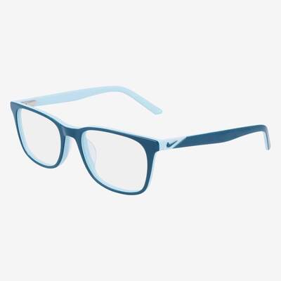 pair of light blue nike eyeglasses