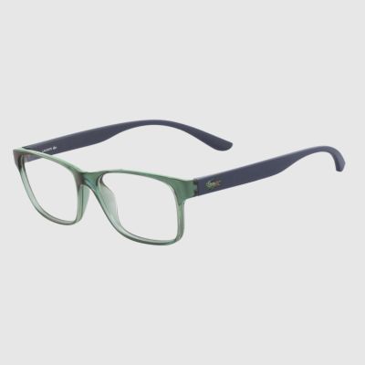 pair of green lacoste eyeglasses