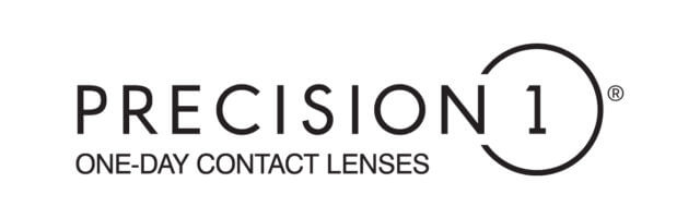 precision 1 logo black