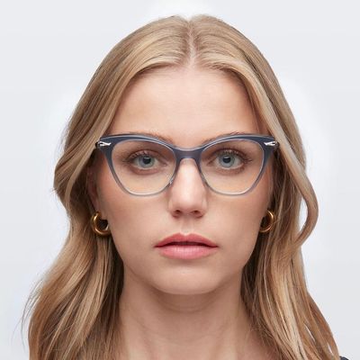blond woman wearing blake kuwahara eyeglasses 400x400