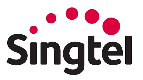 logo singtel logo