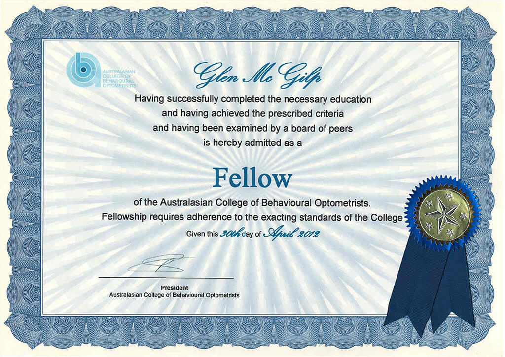 Fellowship certificate 01