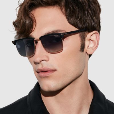 man wearing tom ford sunglasses