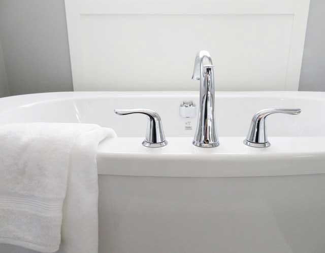 bathroom bathtub ceramic chrome 534116