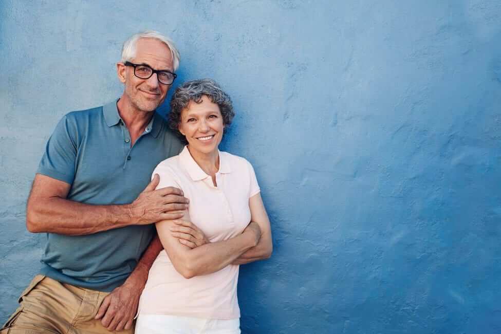 senior man and woman nuero-optometry