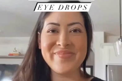 Dr. Stephanie Woos recommended eyedrops