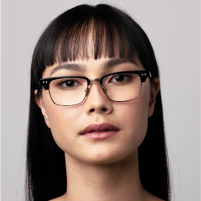 asian woman wearing dita eyeglasses