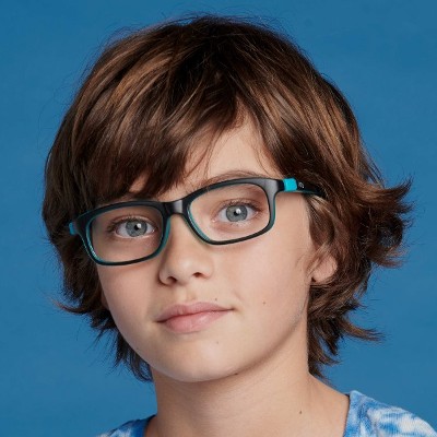 boy wearing nano vista eyeglasses