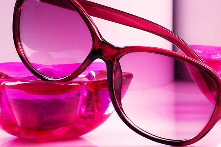 Hot Pink Sunglasses 1280×480