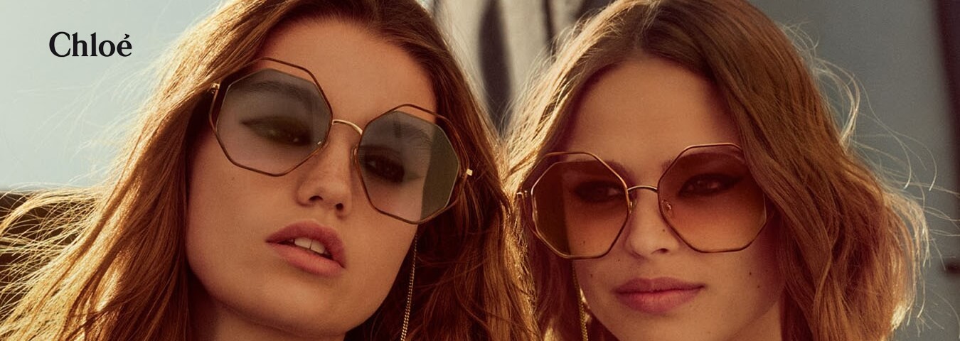 Models wearing Chloe Designer Eyeglass Frames