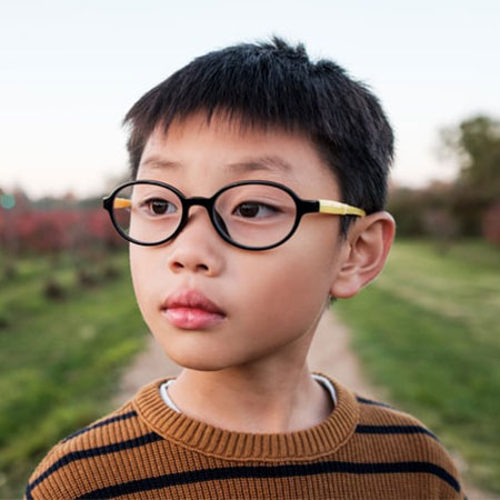 asian kid wearing eyeglasses 450