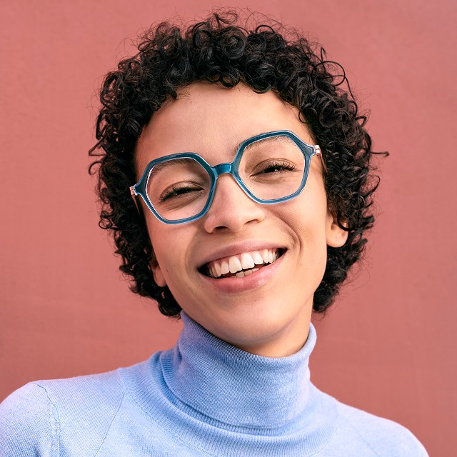 Woman wearing MODO eyeglasses