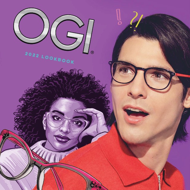 man wearing OGI eyeglasses
