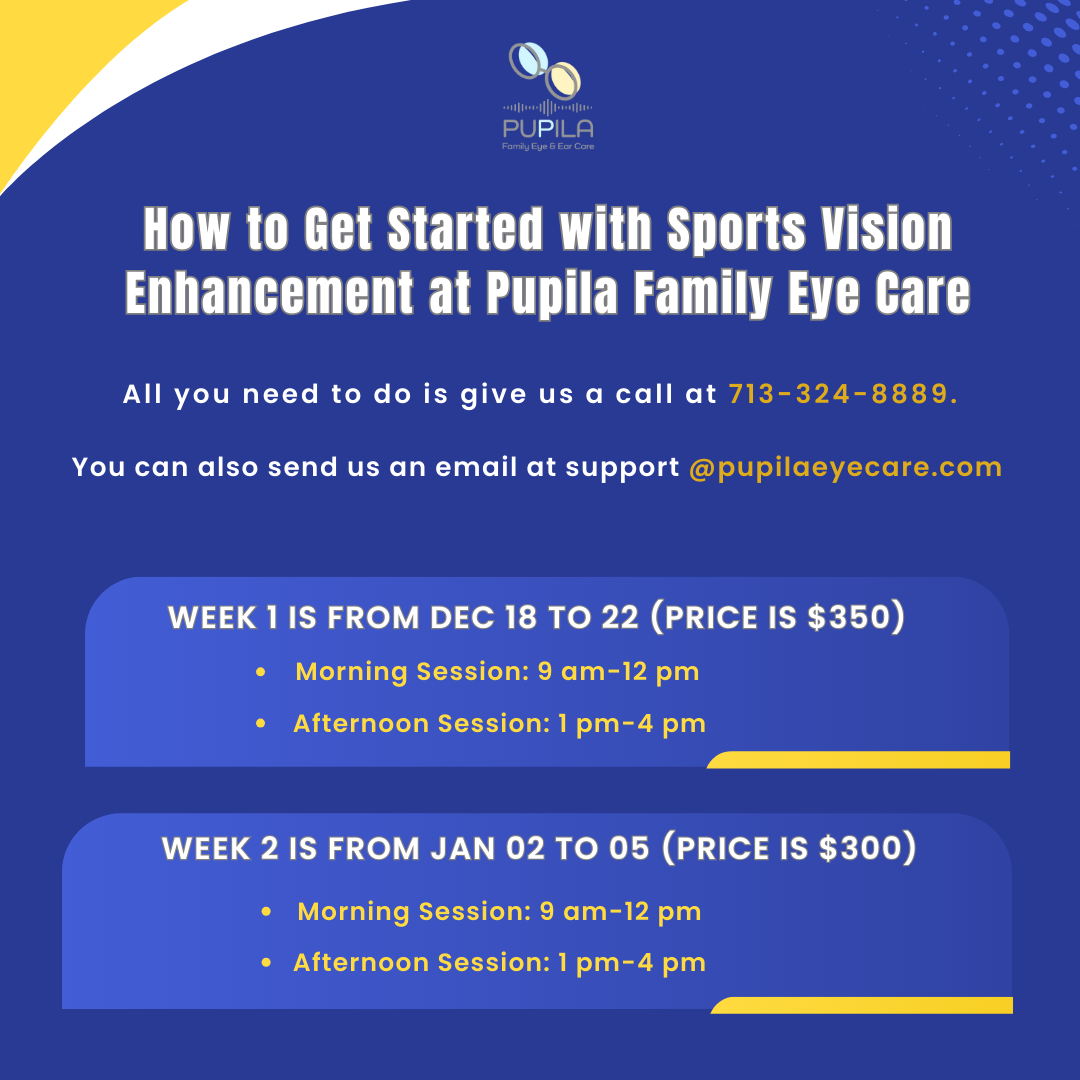 How to Get Started with Sports Vision Enhancement at Pupila Family Eye Care 