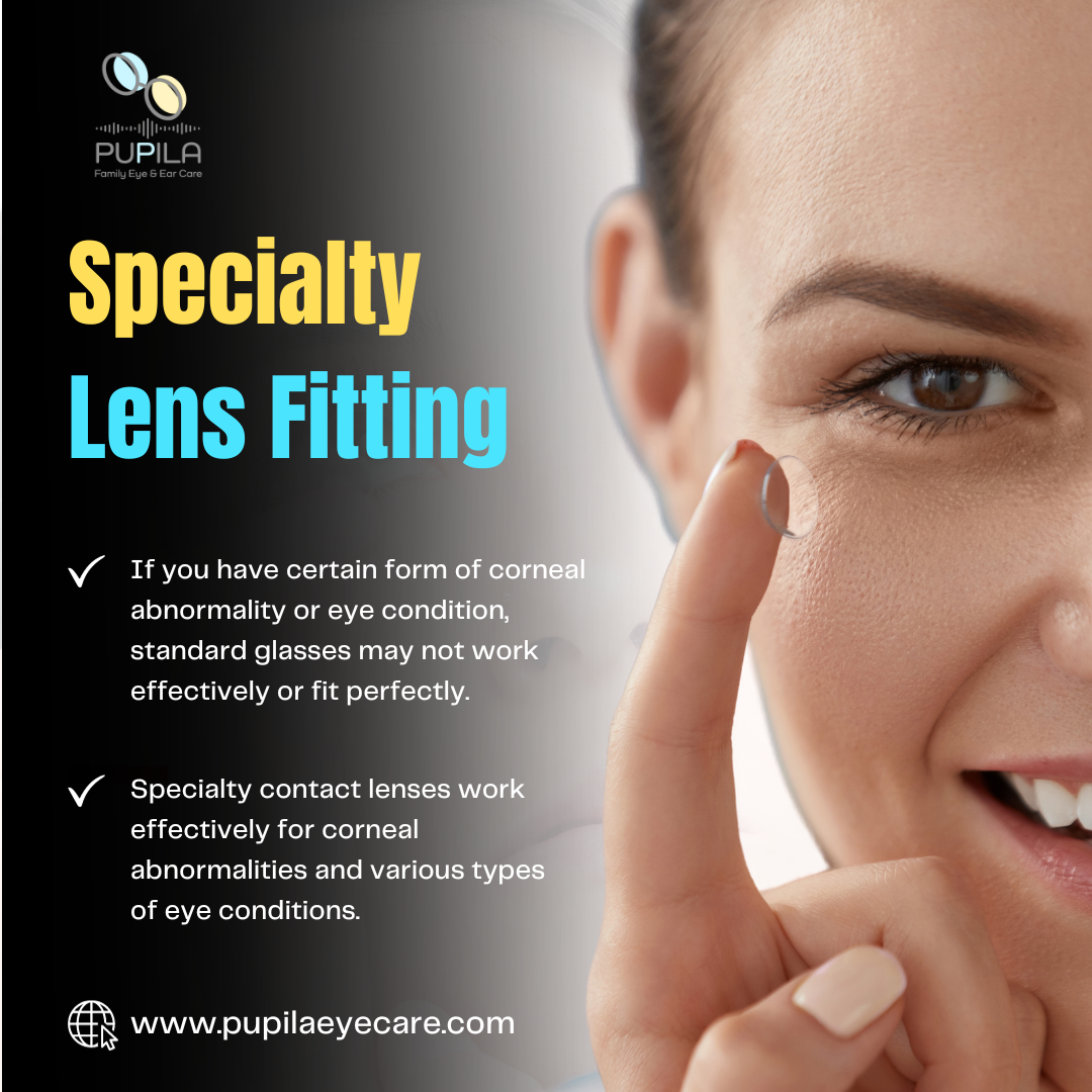 Specialty Lens Fitting Houston, TX