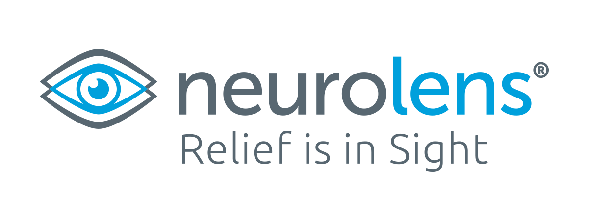 neurolens with tagline blue