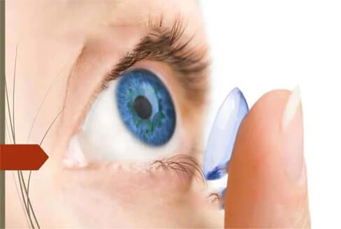 contact lenses care