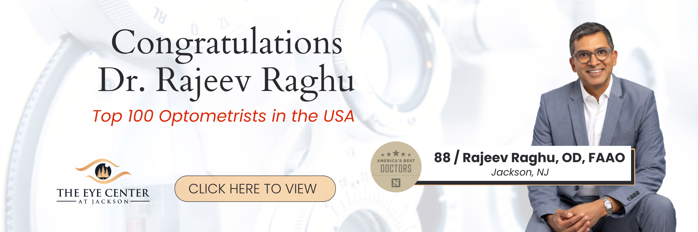 Congratulations Dr. Rajeev Raghu