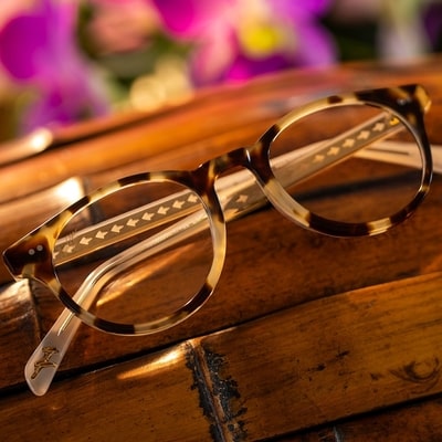 pair of maui jim eyeglasses on wood 400x400