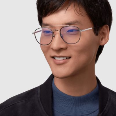 asian man wearing cartier eyeglasses