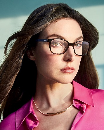 Nine West eyeglasses woman model