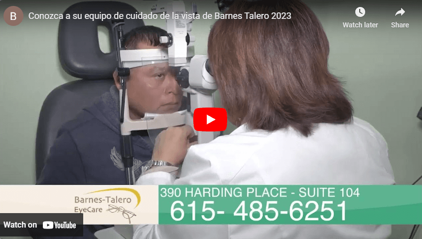Conozca a su equipo de cuidado de la vista de Barnes Talero 2023 YouTube (1)