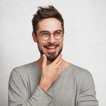 happy man wearing eyeglasses 640x640 1 427x427