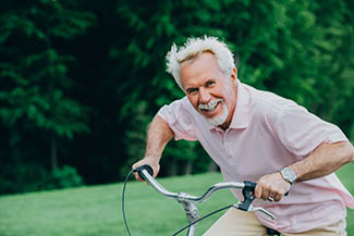 Man Riding His Bike Thumbnail