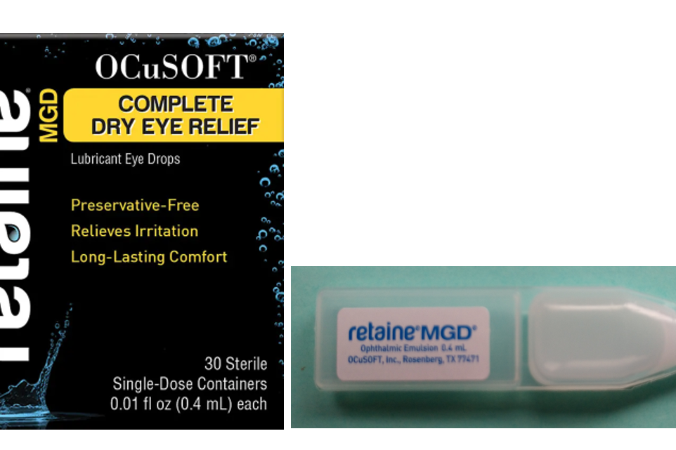 OcuSoft Retaine packaging