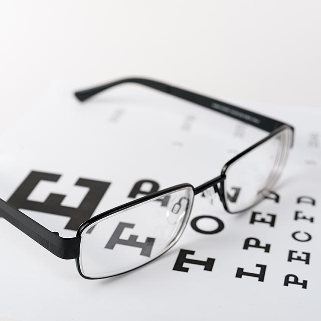 Reading Glasses for Eye Exam