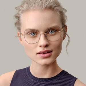 Model wearing MODO eyeglasses