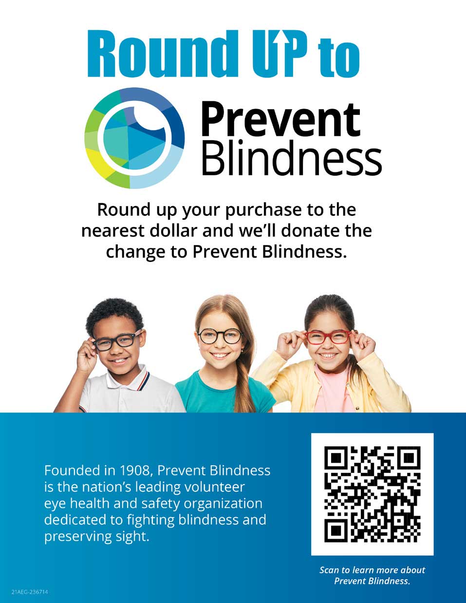 22AEG 236714 2022 Prevent Blindness Round Up Sign Overview 2