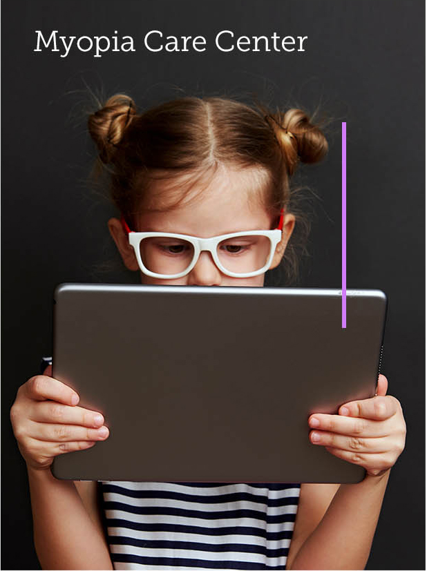 young girl reading a tablet