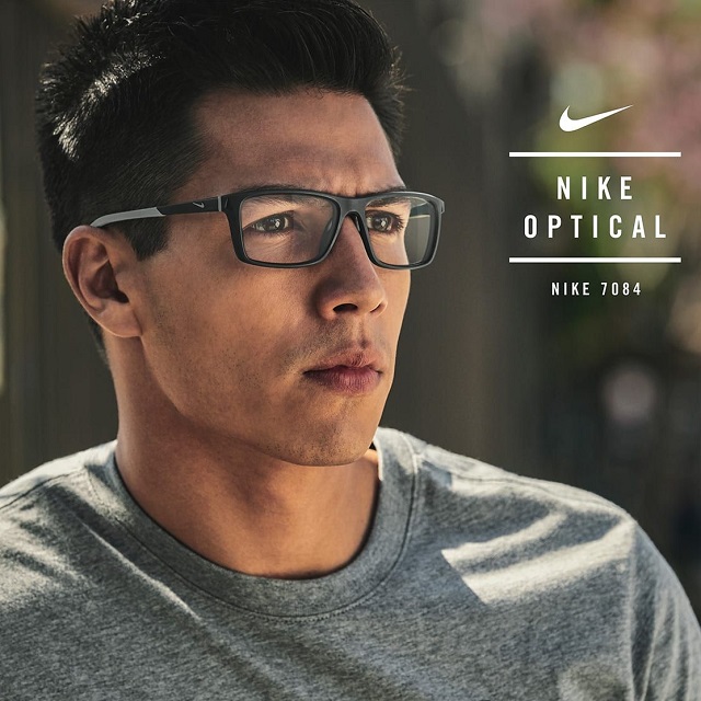 Man Modeling Nike Eyeglasses