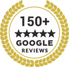 150 Reviews Badge